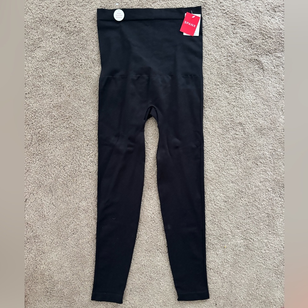 SPANX Black High-Waisted Leggings